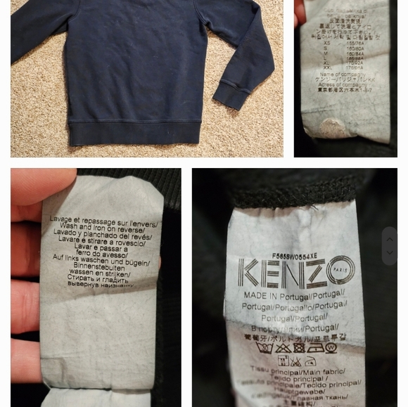 KENZO Paris 'All Seeing Eye' Sweatshirt, Adult Small/Med - unisex - Picture 13 of 15